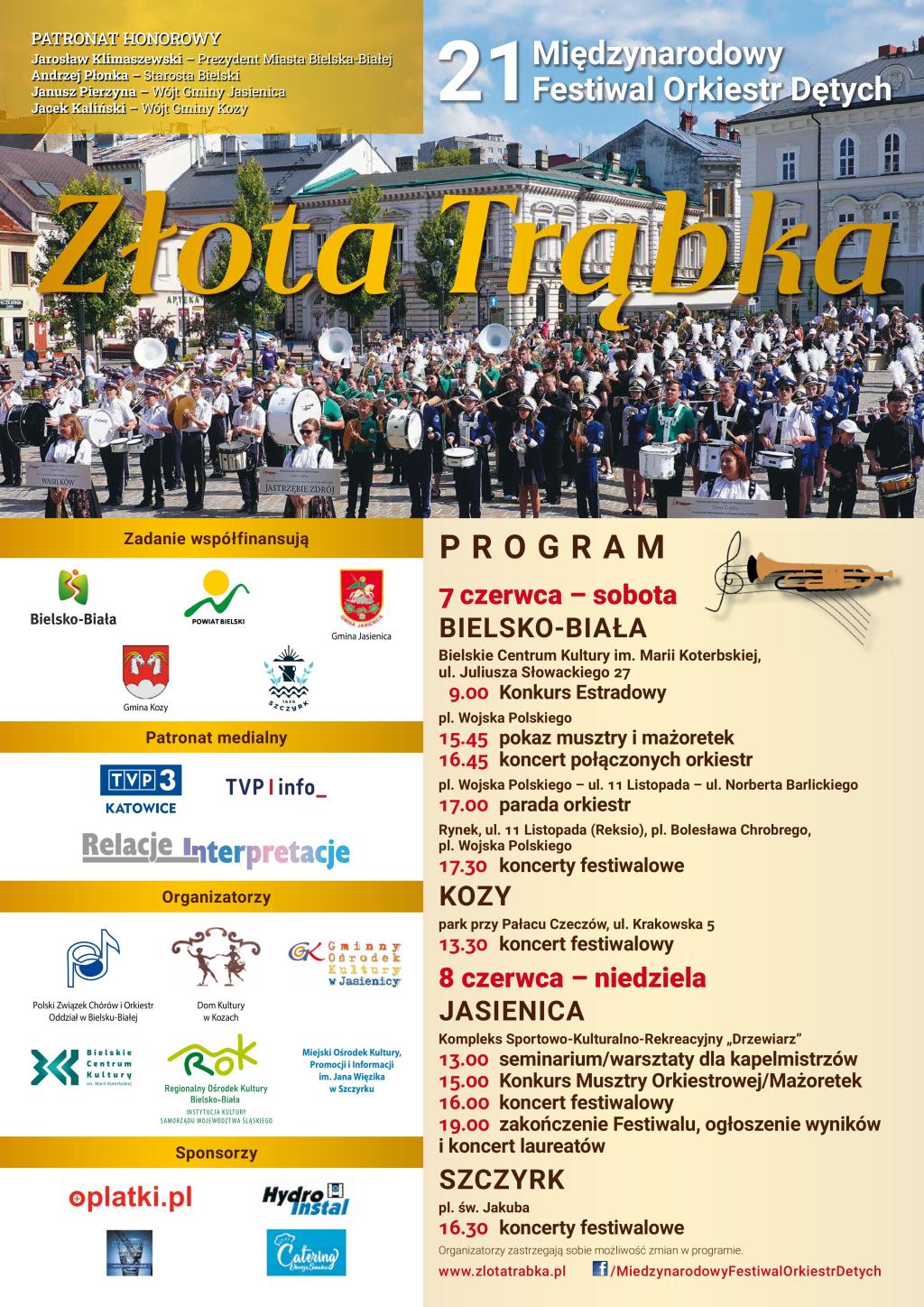 Poster of the 21st edition of the festival 