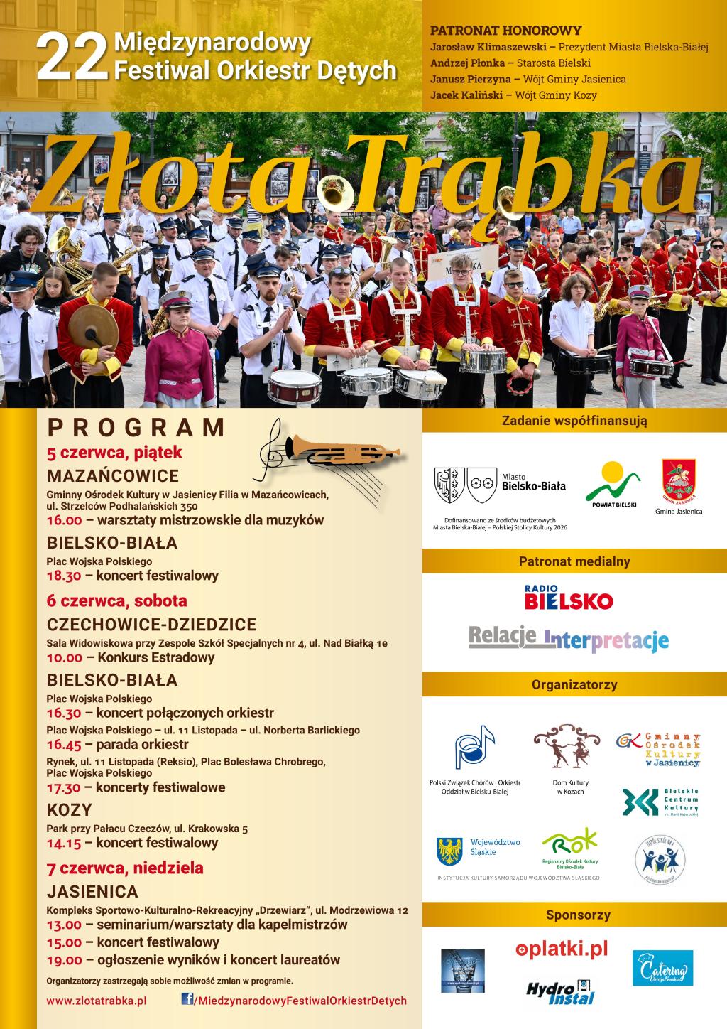 Afisz 22 edycji Festiwalu