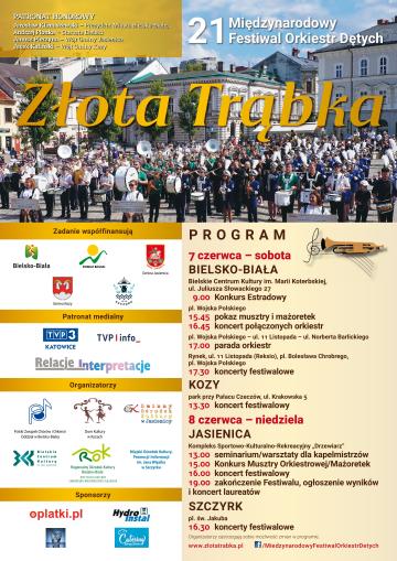 Afisz 21 edycji festiwalu